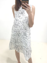 Lines Print Midi (Non-returnable) - Ferlicious